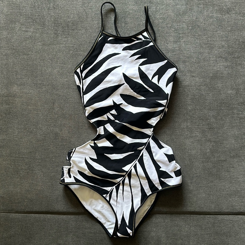 NWT aerie strappy back one piece